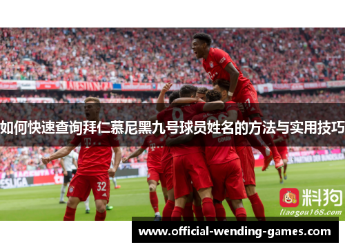 如何快速查询拜仁慕尼黑九号球员姓名的方法与实用技巧